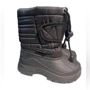 Snow Tec toddler snow‎ boots size 6 black